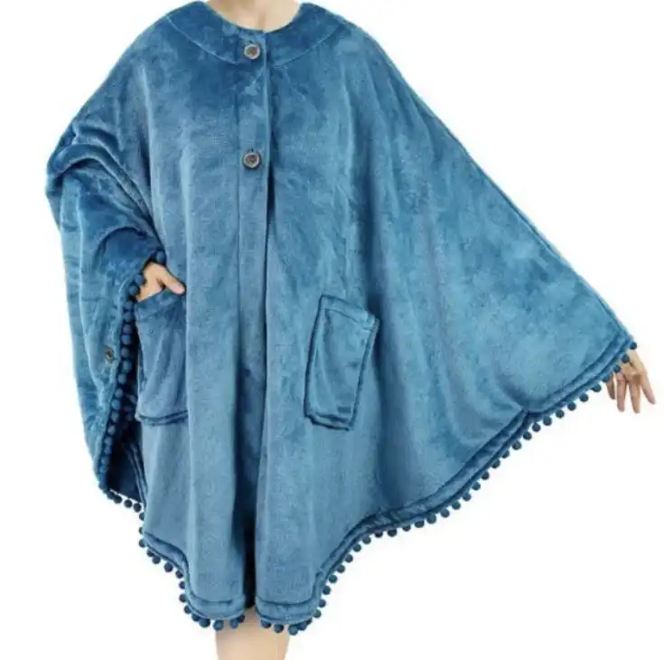 Embracing Comfort and Coziness - wearable fleece blanket