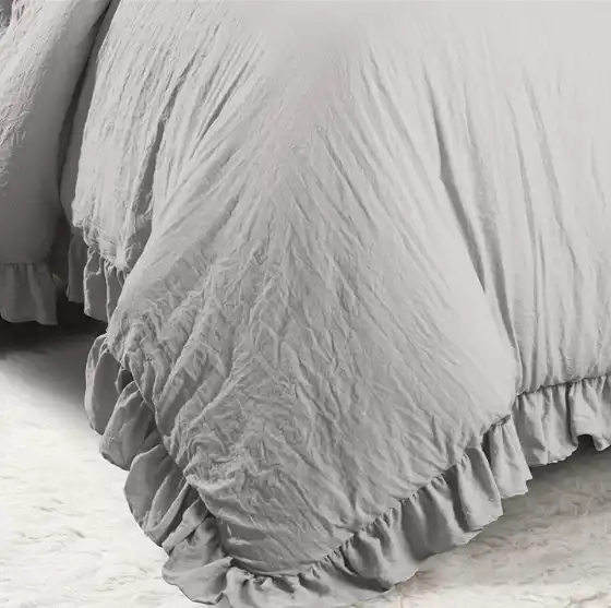 Where Heritage Meets Softness: The Allure of Ruffle Bed Comforter